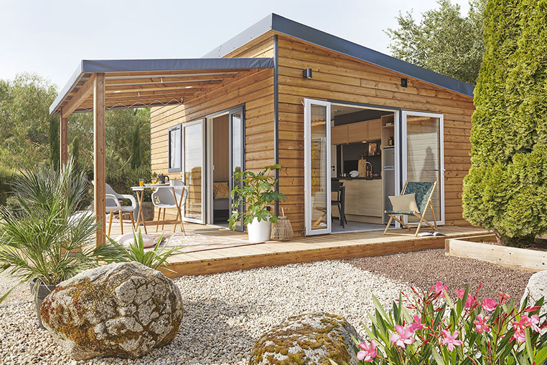 escapade chalets fabre qualite sunshine habitat