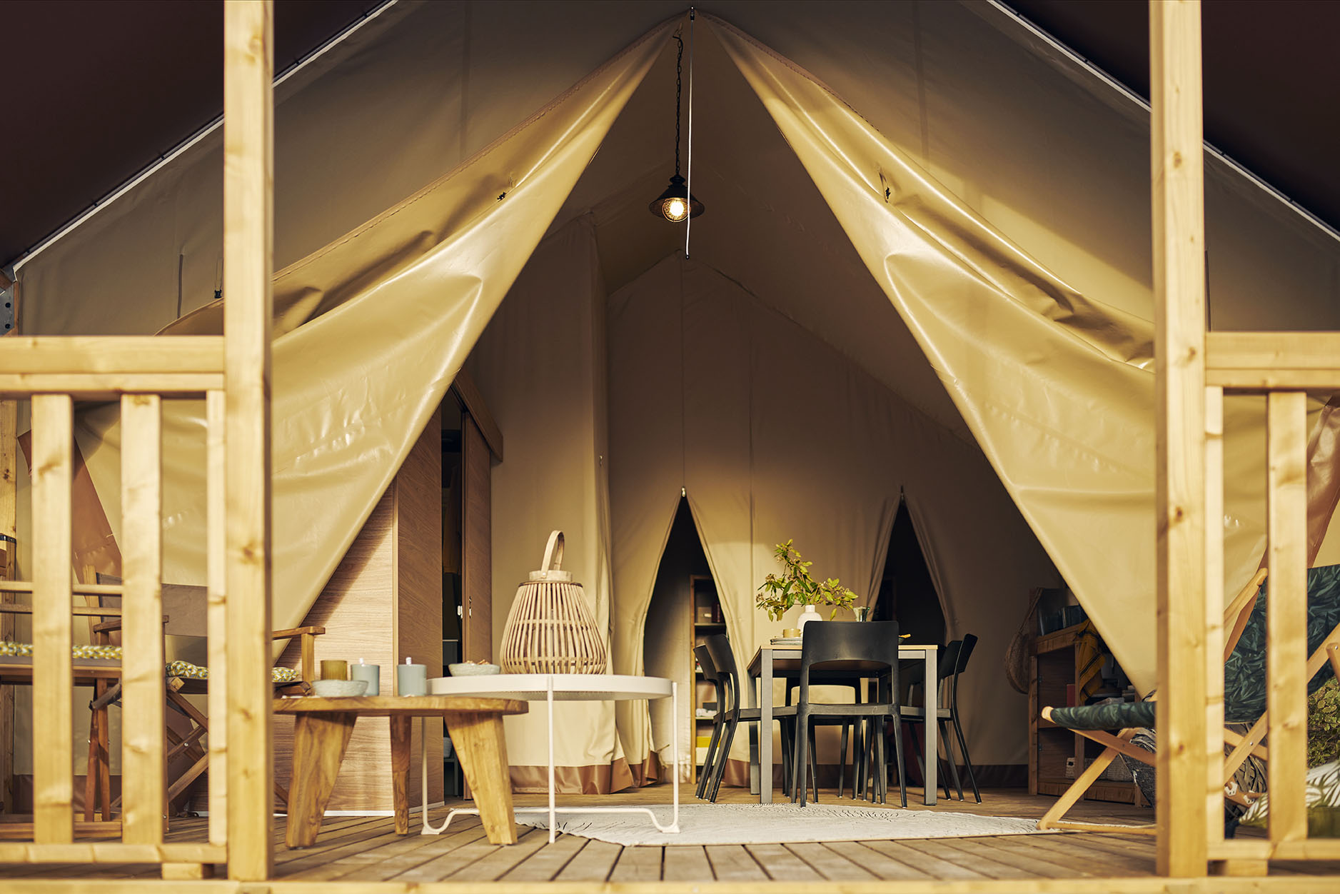 Fournisseur de tentes pour les collectivités, Lodges CIAT de Sunshine Habitat