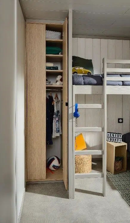 Casane 35-3 chambre enfant rangement penderie