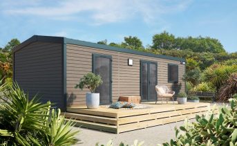 Vacances Privilège Iroise mobil home avec terrasse Sunshine Habitat