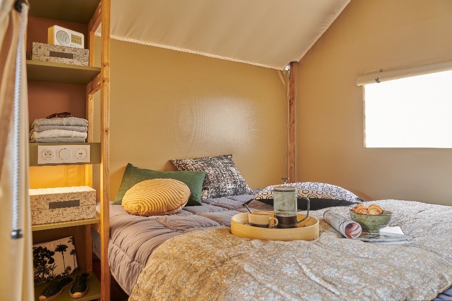 Mini Wood Lodge 21-2 chambre adulte Sunshine Habitat