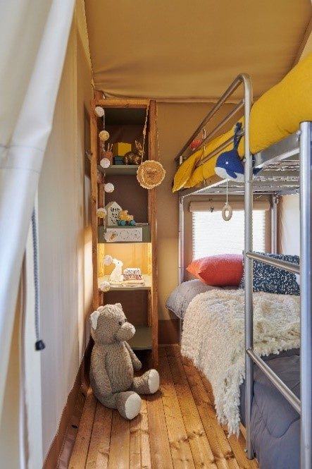 Wood Lodge 34-3-S chambre enfant lit superposé Sunshine Habitat