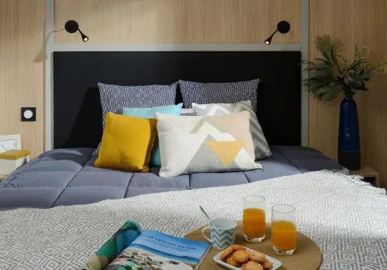 chambre parentale gamme confort chalets fabre