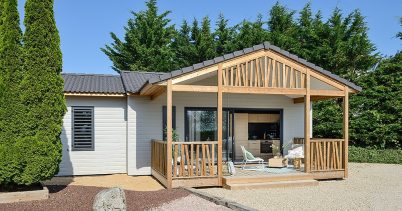 extérieur terrasse gamme résidentielle prestige chalets fabre